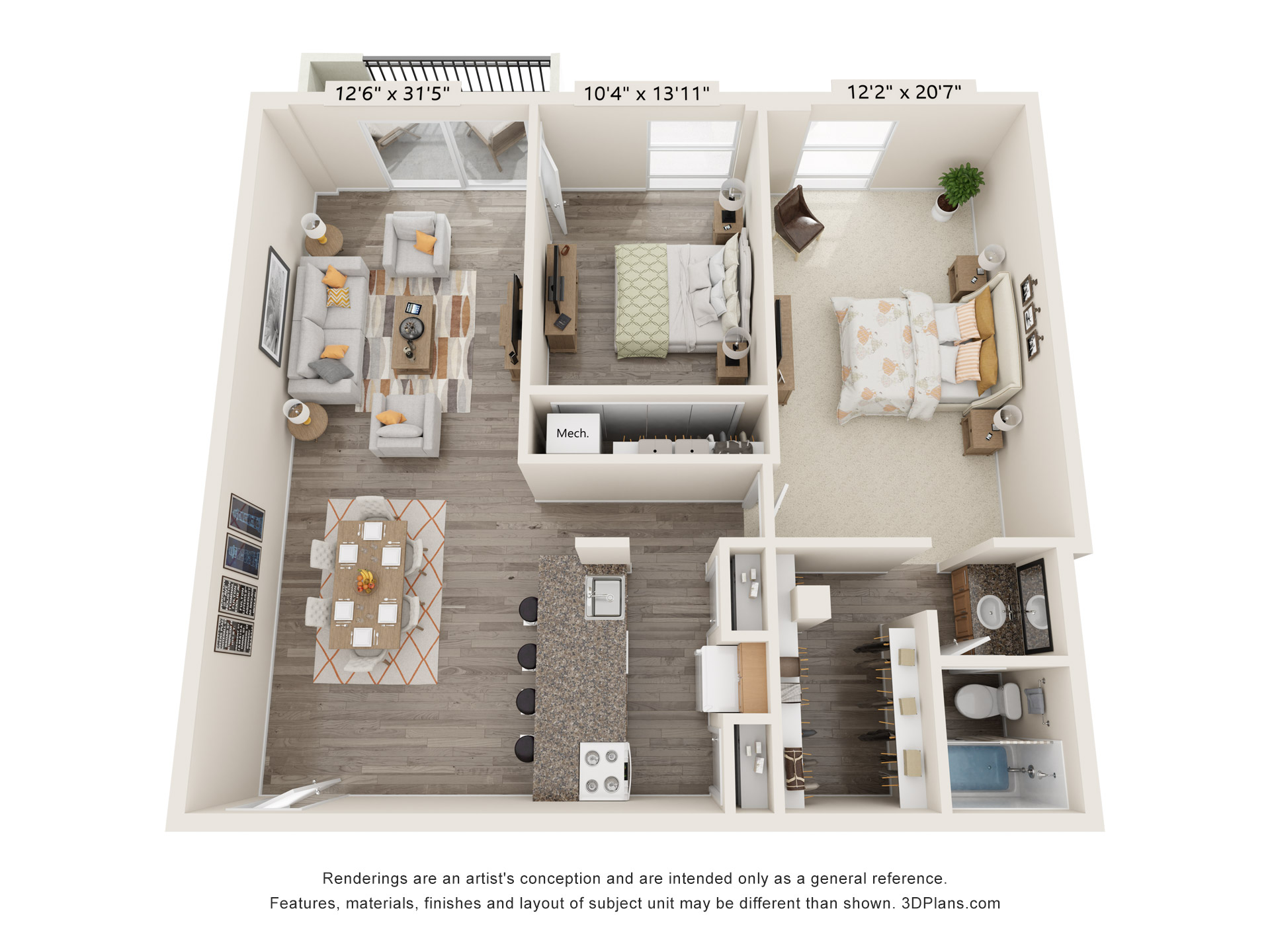 Ficus floor plan layout