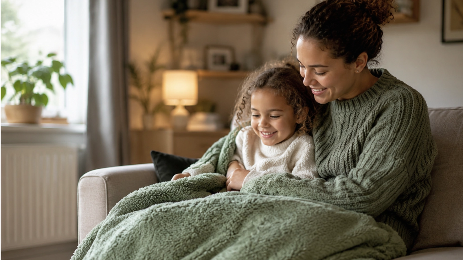 Resident at home in an article about fuel poverty and warmer, more efficient homes.