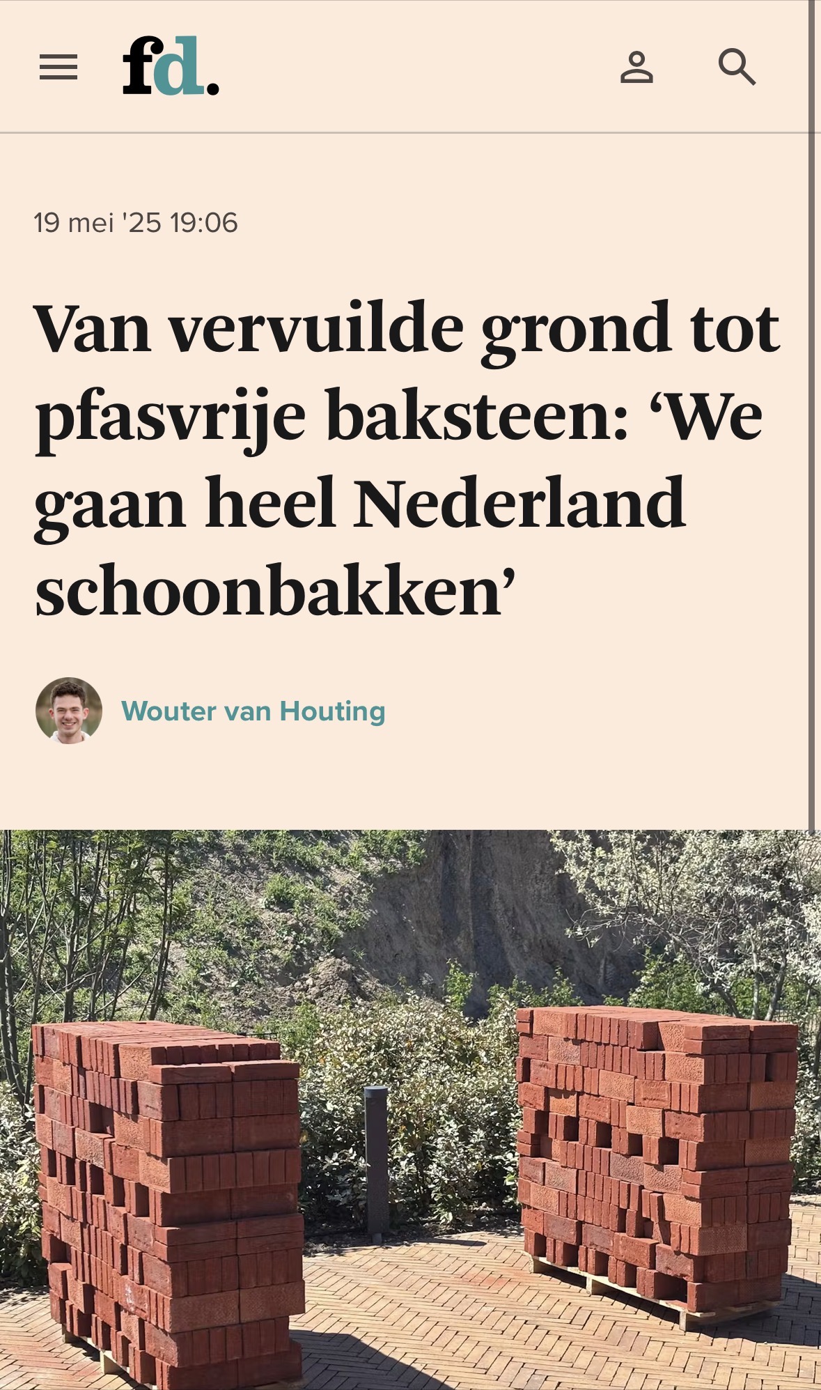 Bakstenen PFAS Claybens