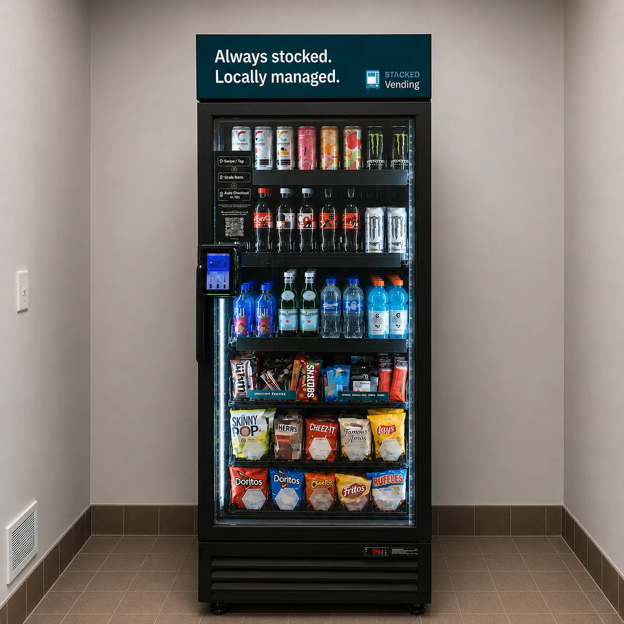Free vending machine service for West Michigan facilities 