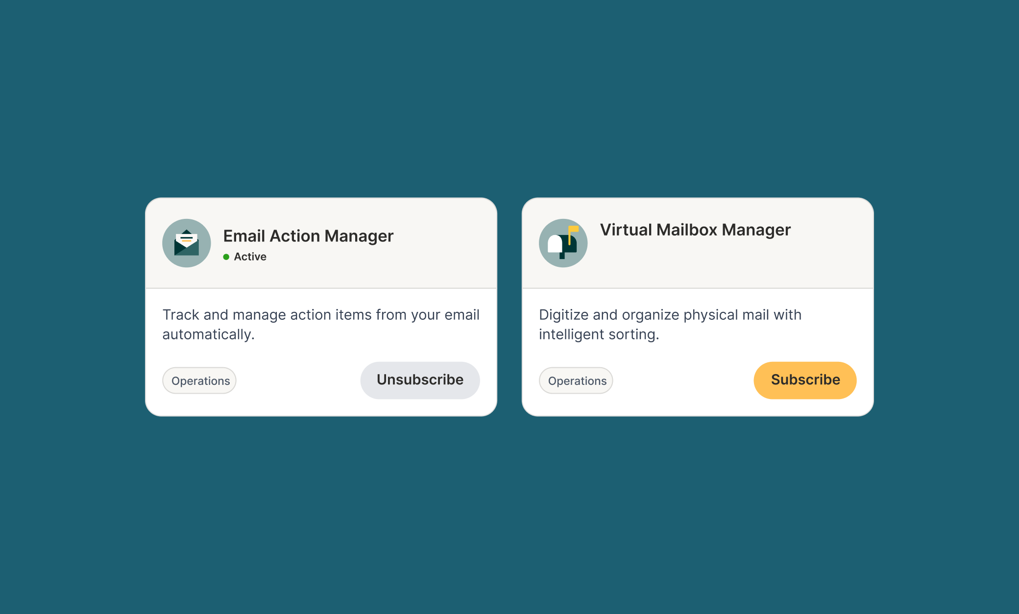 UI components and design system created for Vera to ensure consistency across the platform experience.