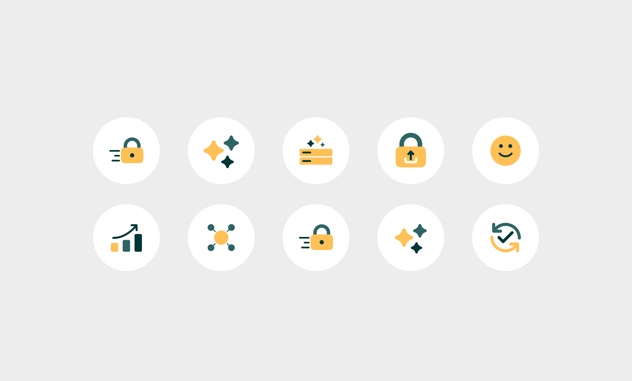 Custom website icons created for Vera to strengthen the visual identity and user experience.