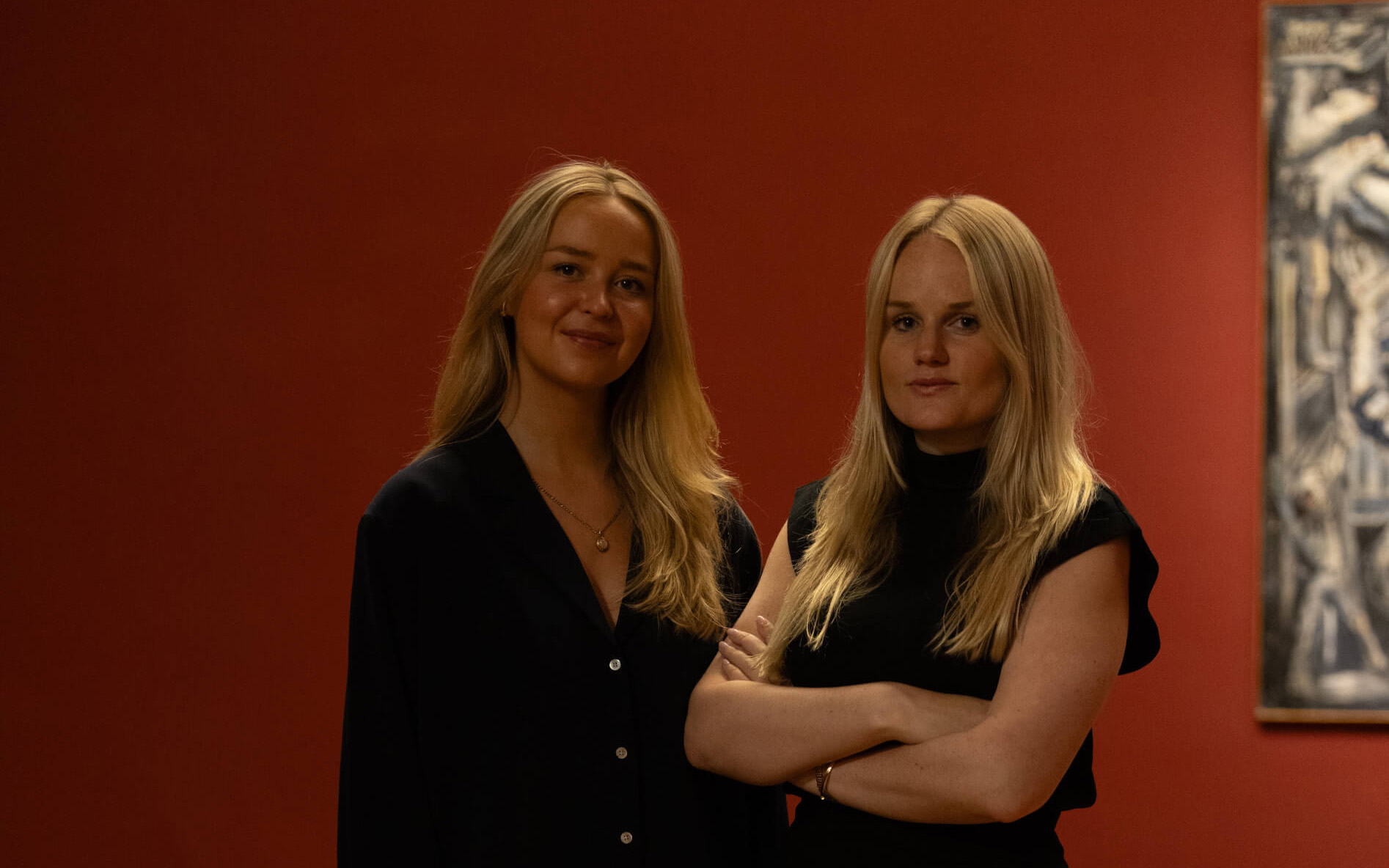 Manon Cop en Emma Martin tijdens het webinar over seksueel strafrecht