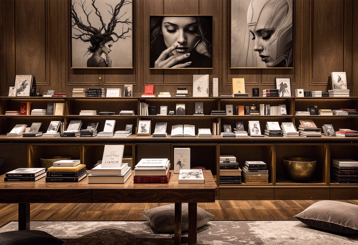 image of store event (for a bookstore)
