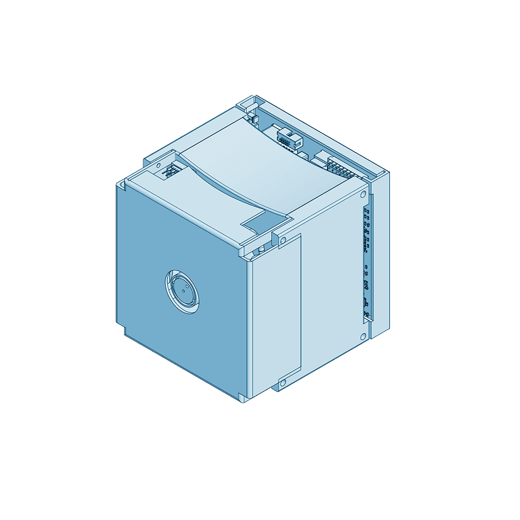 Isometric render of a WaterCube