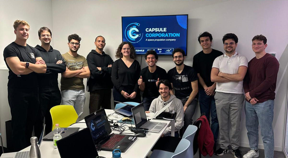 Photo of Capsule Space team
