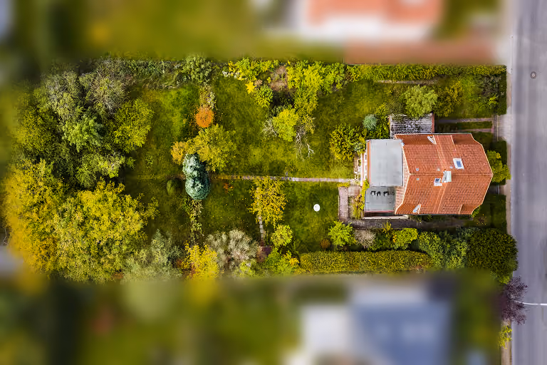 Das Grundstück zur Villa