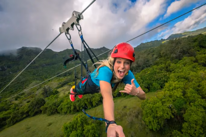 Gallery photo from AdrenaLine Kauai Zipline & Swim Adventure.