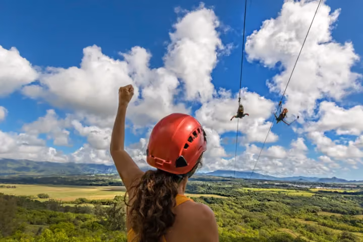 Gallery photo from AdrenaLine Kauai Zipline & Swim Adventure.