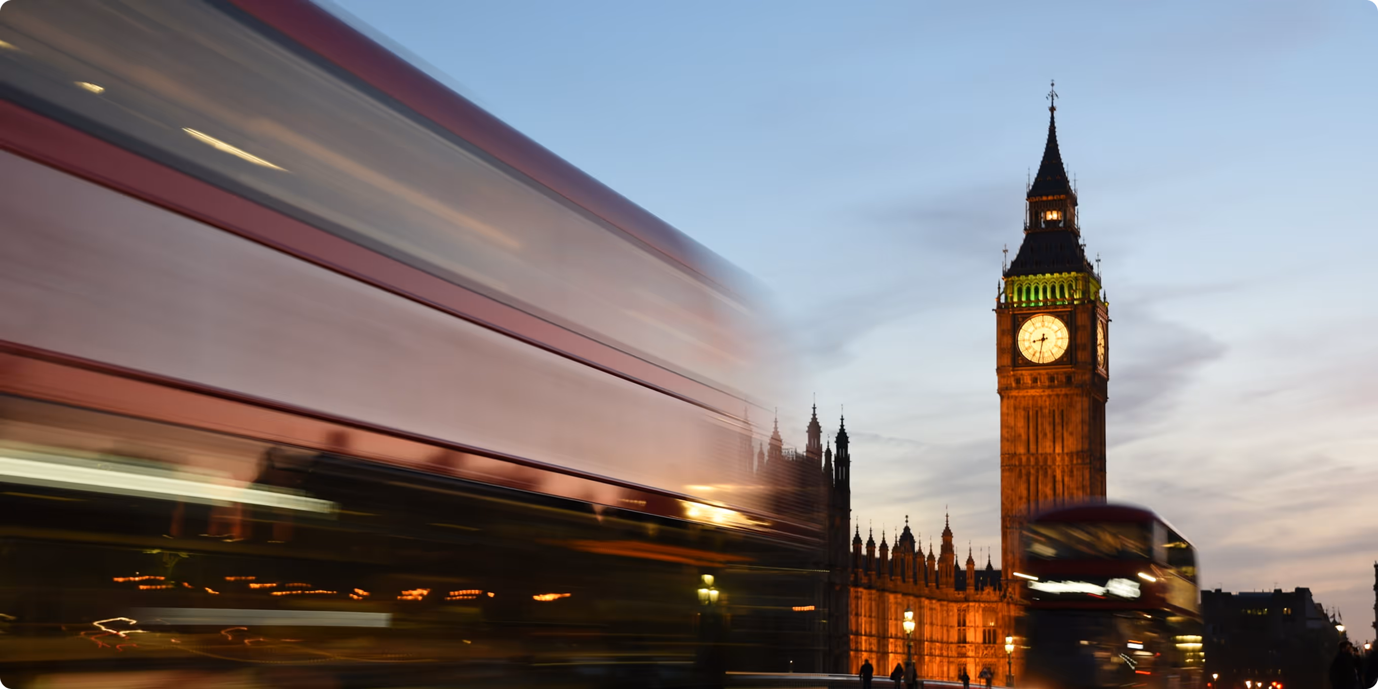 London Big Ben with Red Bus
