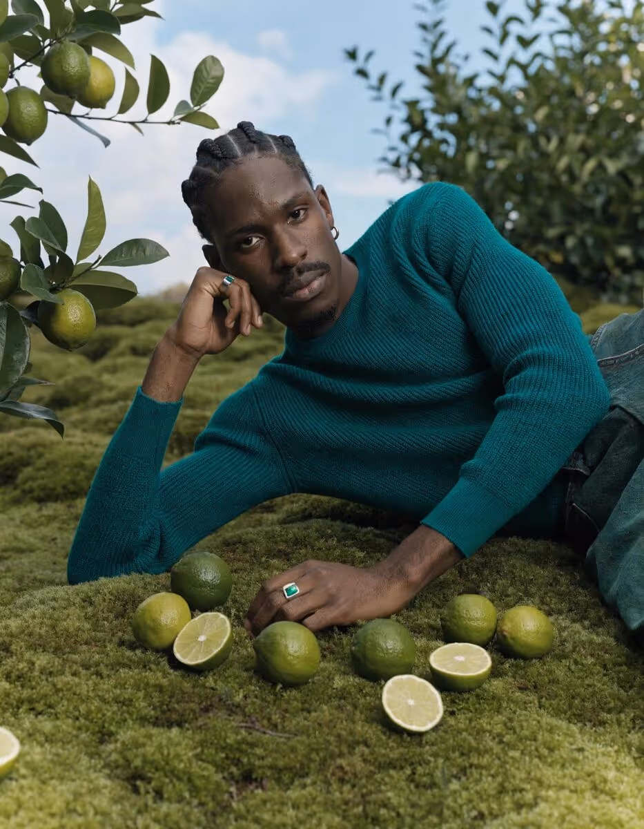 Man Green Lemons