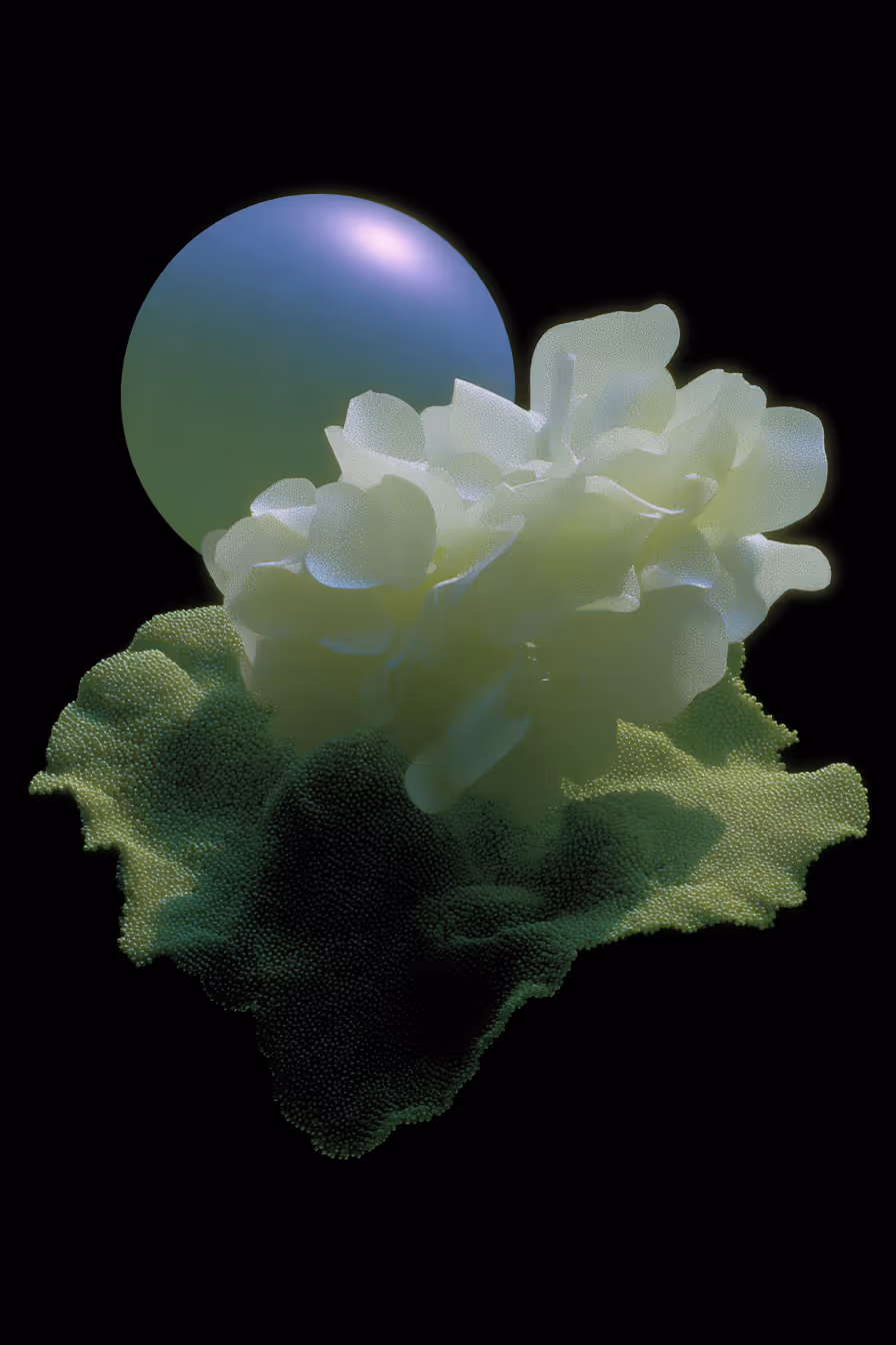 Bubble on a Flower