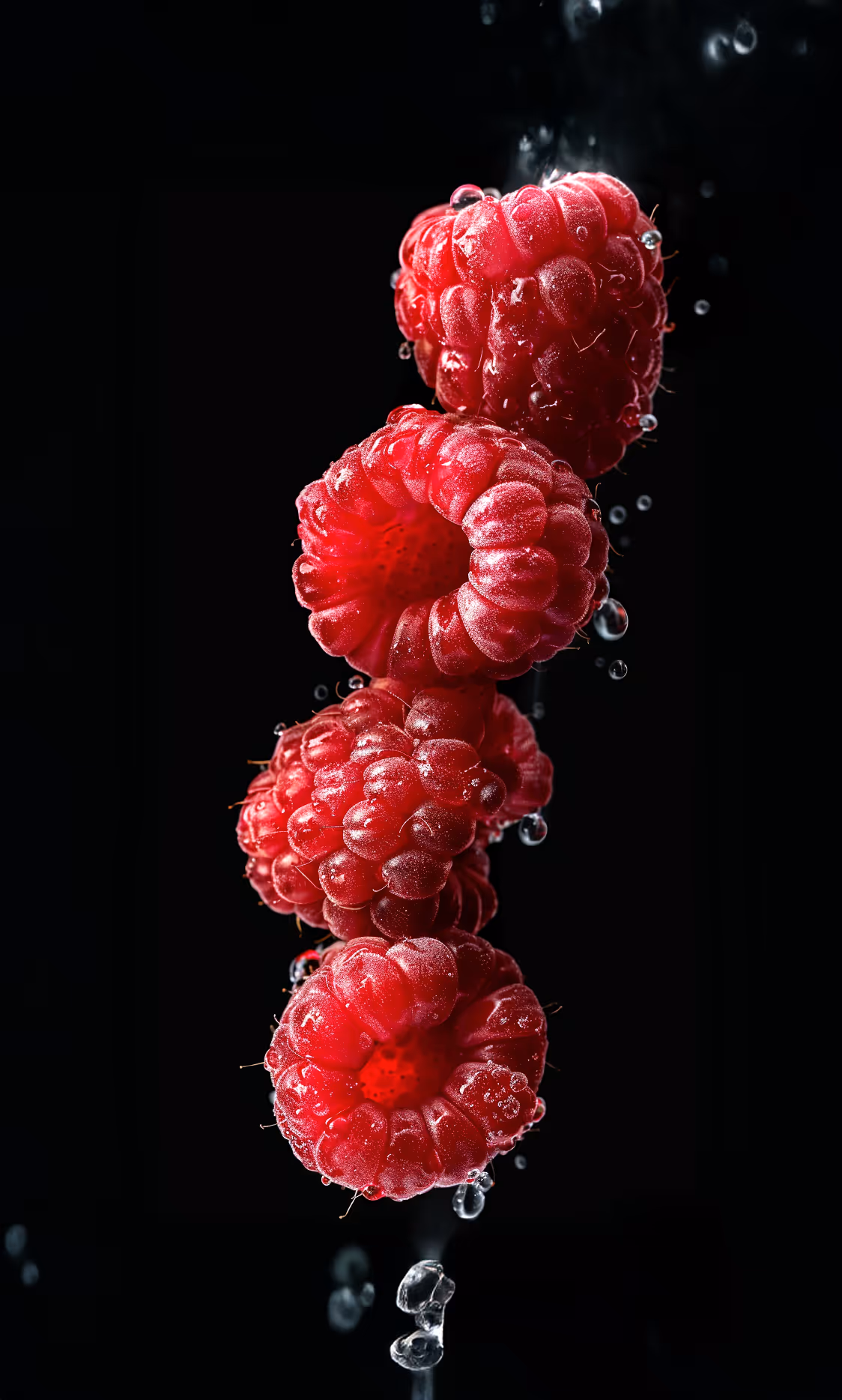 Nature morte framboises