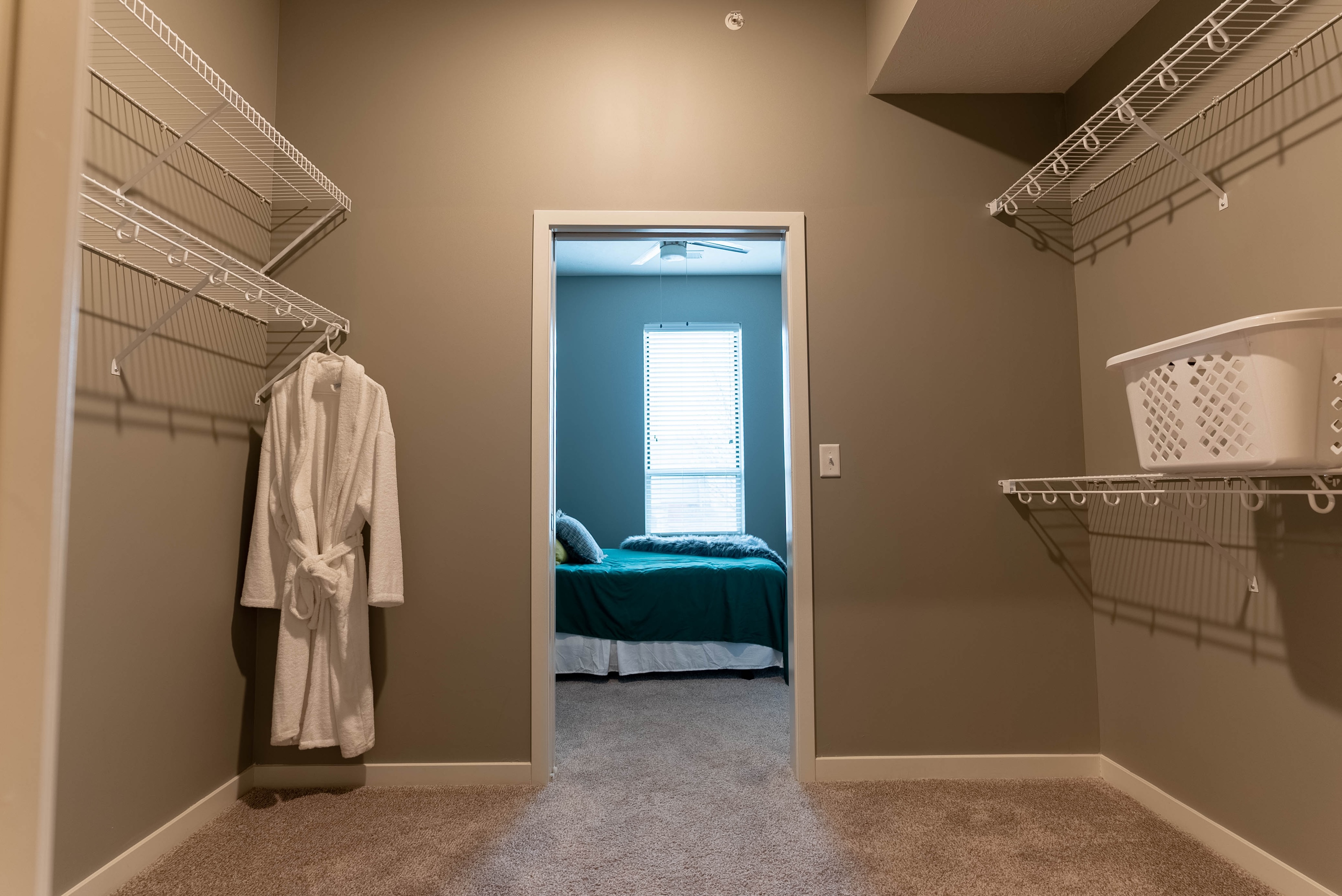 large Walk in closet