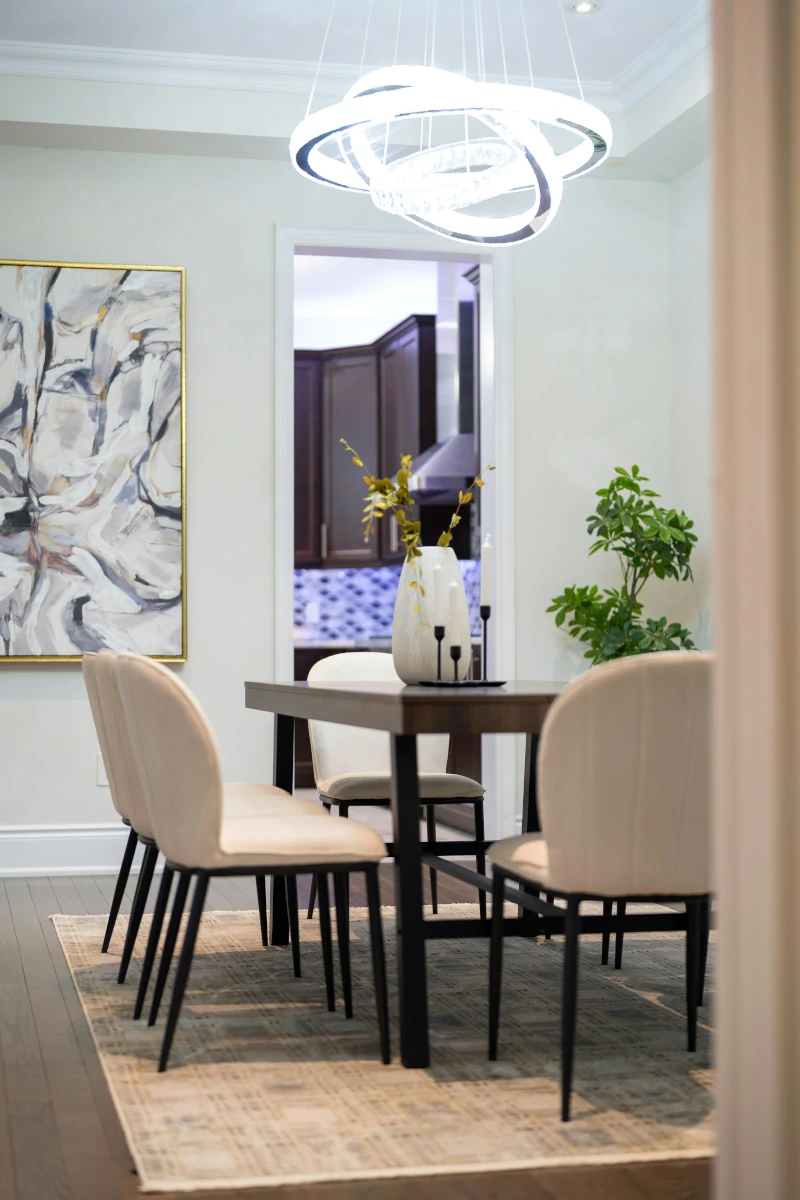 a dnining room