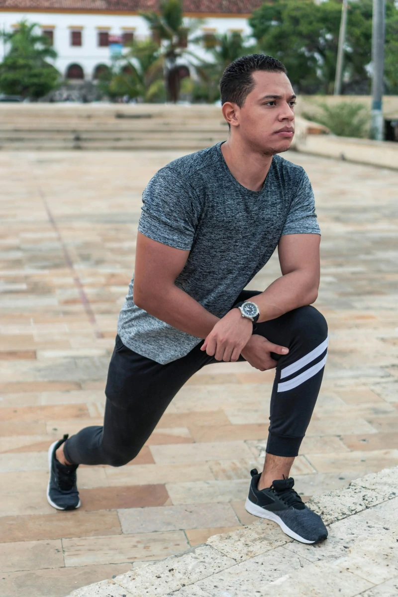 Man in sportswear
