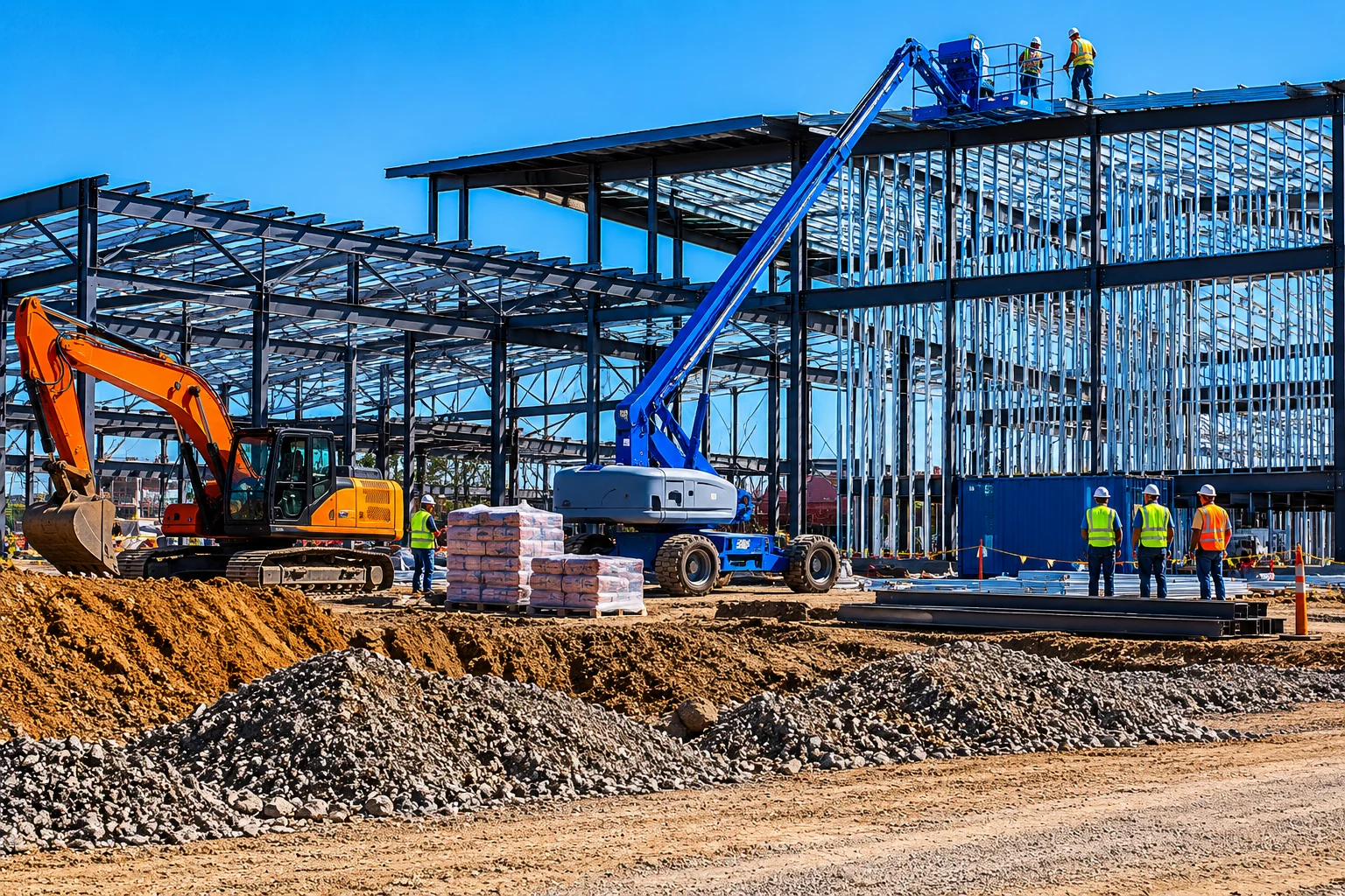 Structural engineering services supporting sustainable and high-performance commercial building construction.