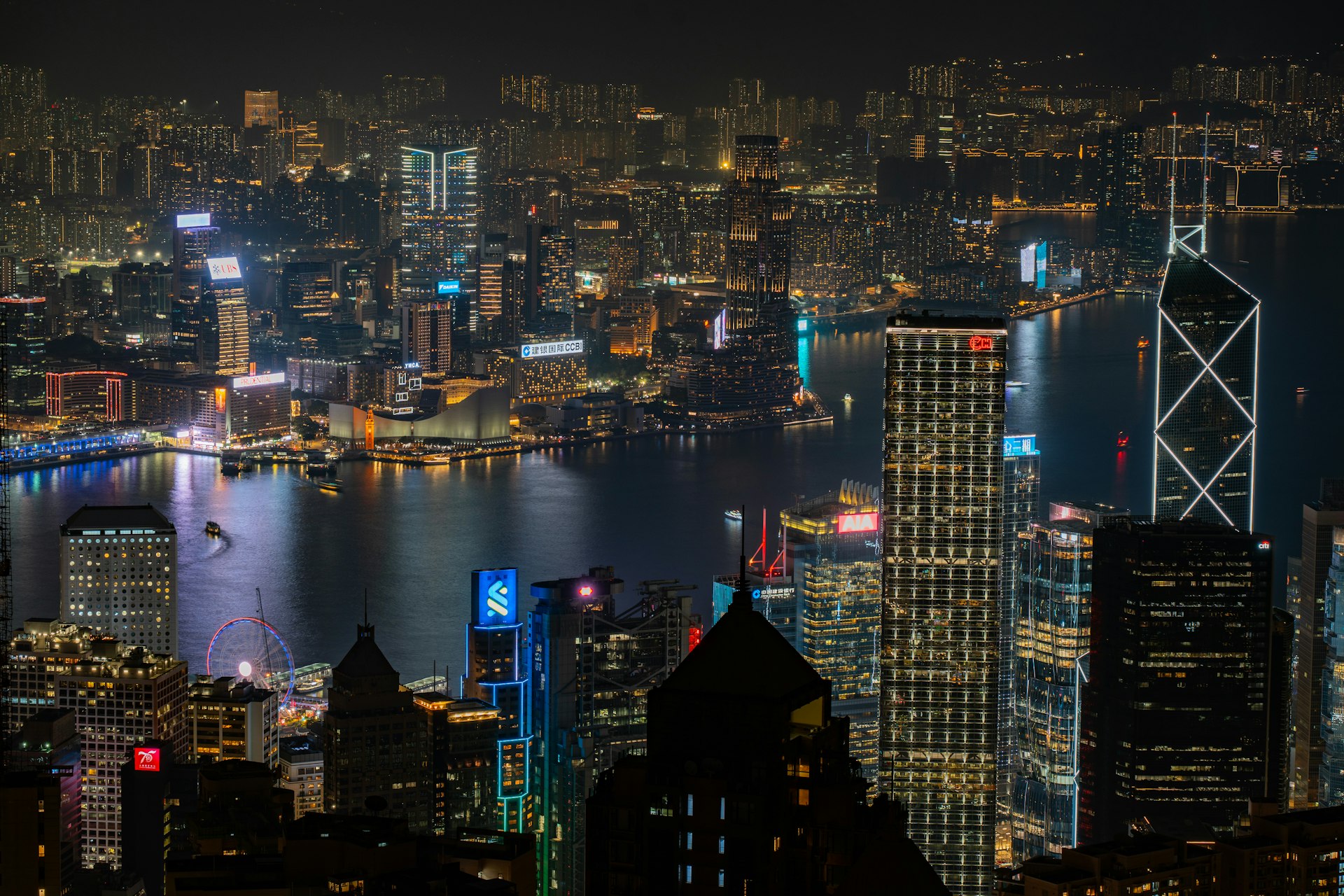 Hong Kong — finanční centrum