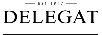 Delegat brand logo with established year 1947.