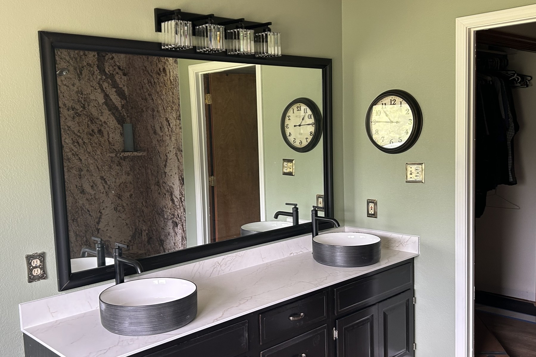 Modern Bathroom Remodel with Freestanding Tub