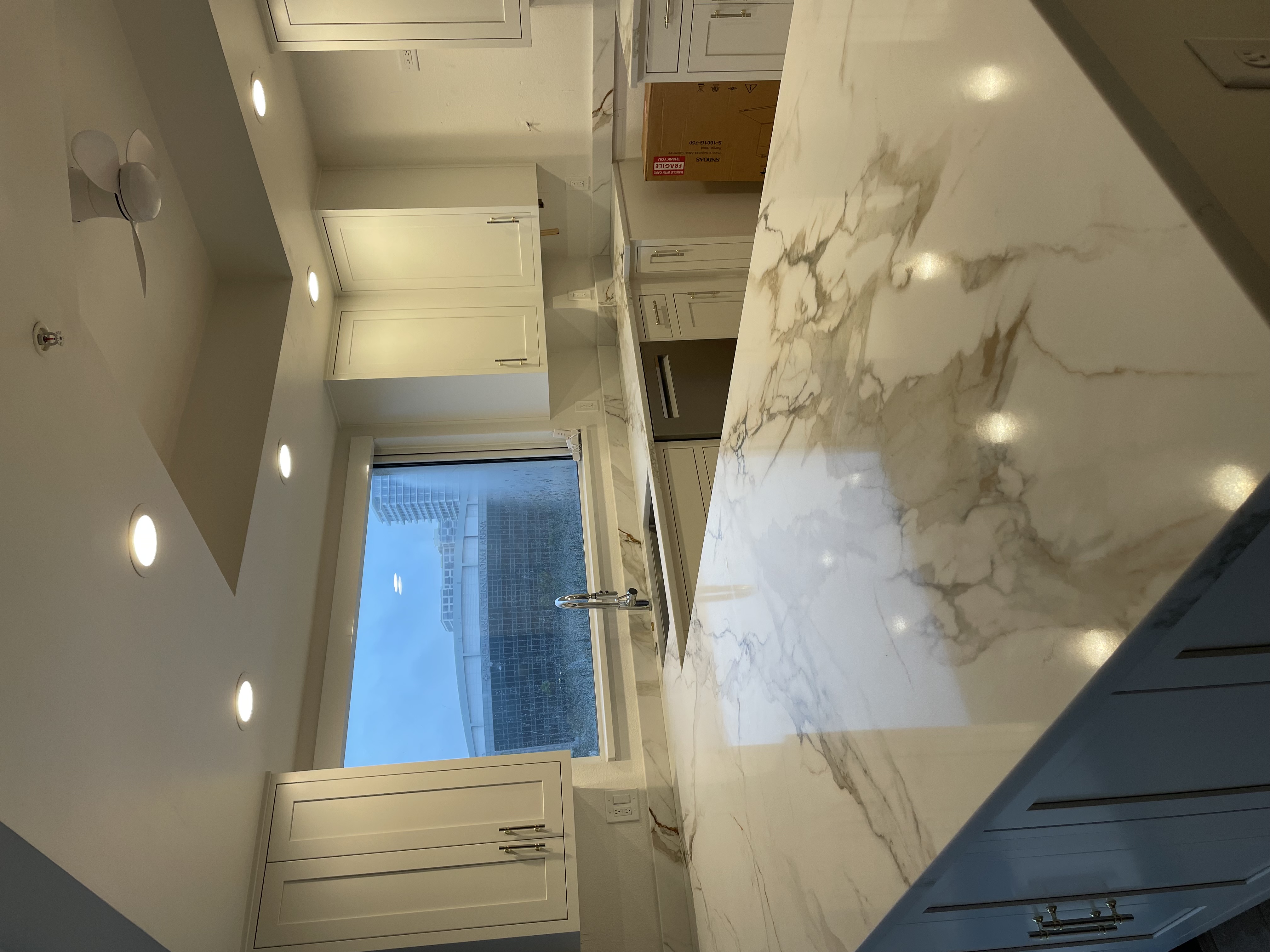 Kitchen Remodel with White Shaker Cabinetry