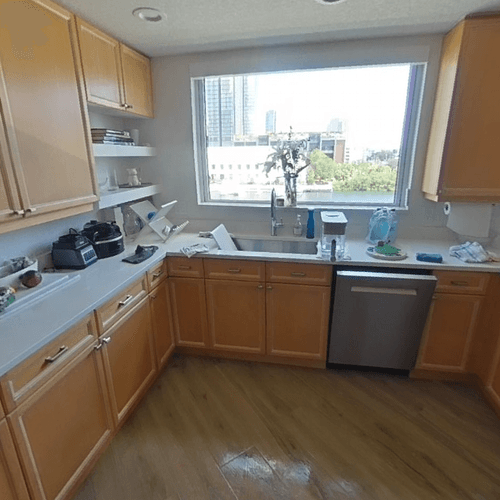 Kitchen Remodel with White Shaker Cabinetry