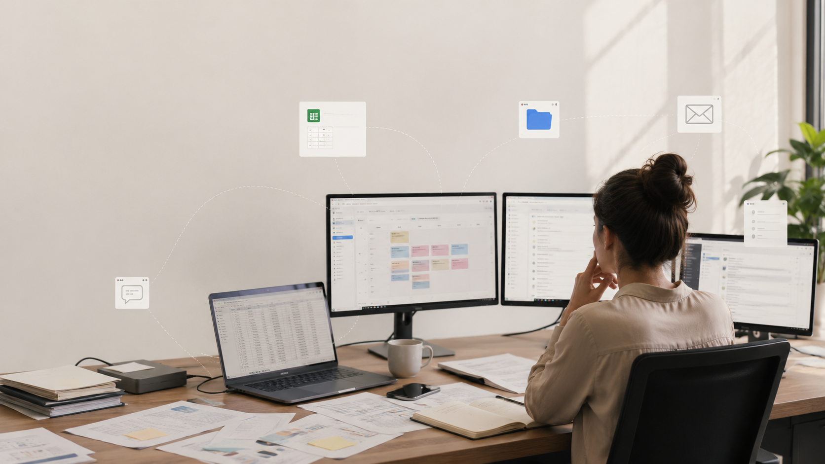 image of a diverse team in a meeting (for a edtech)