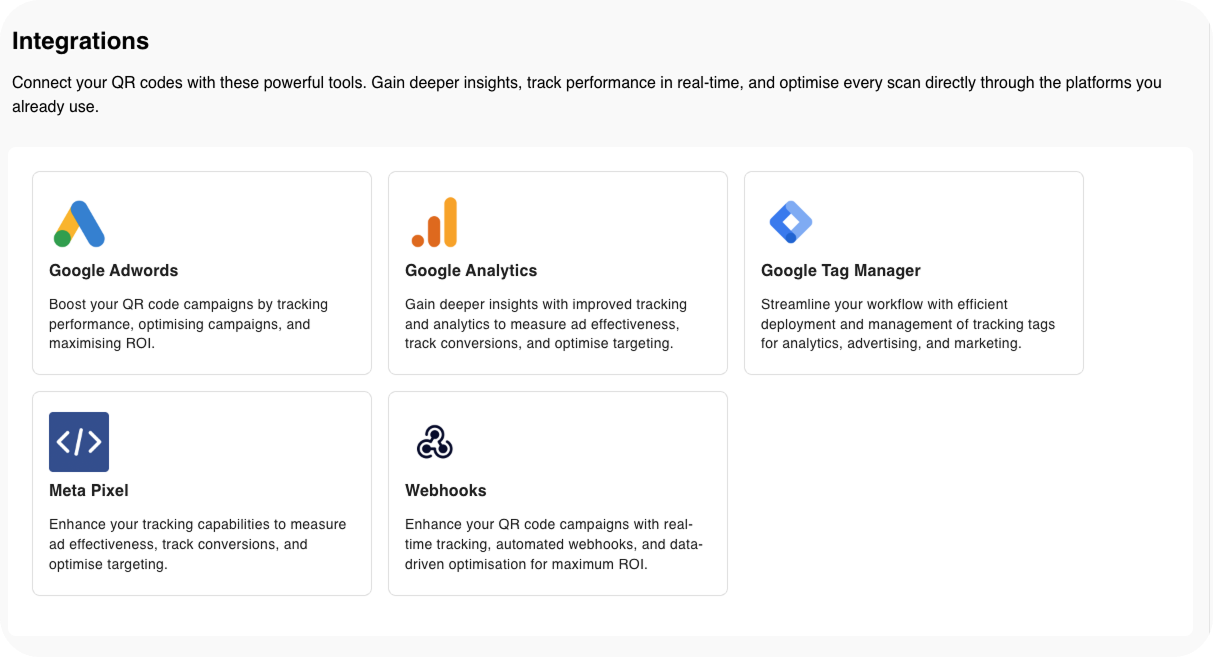 Build landing pages and forms inside