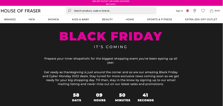 House of Fraser