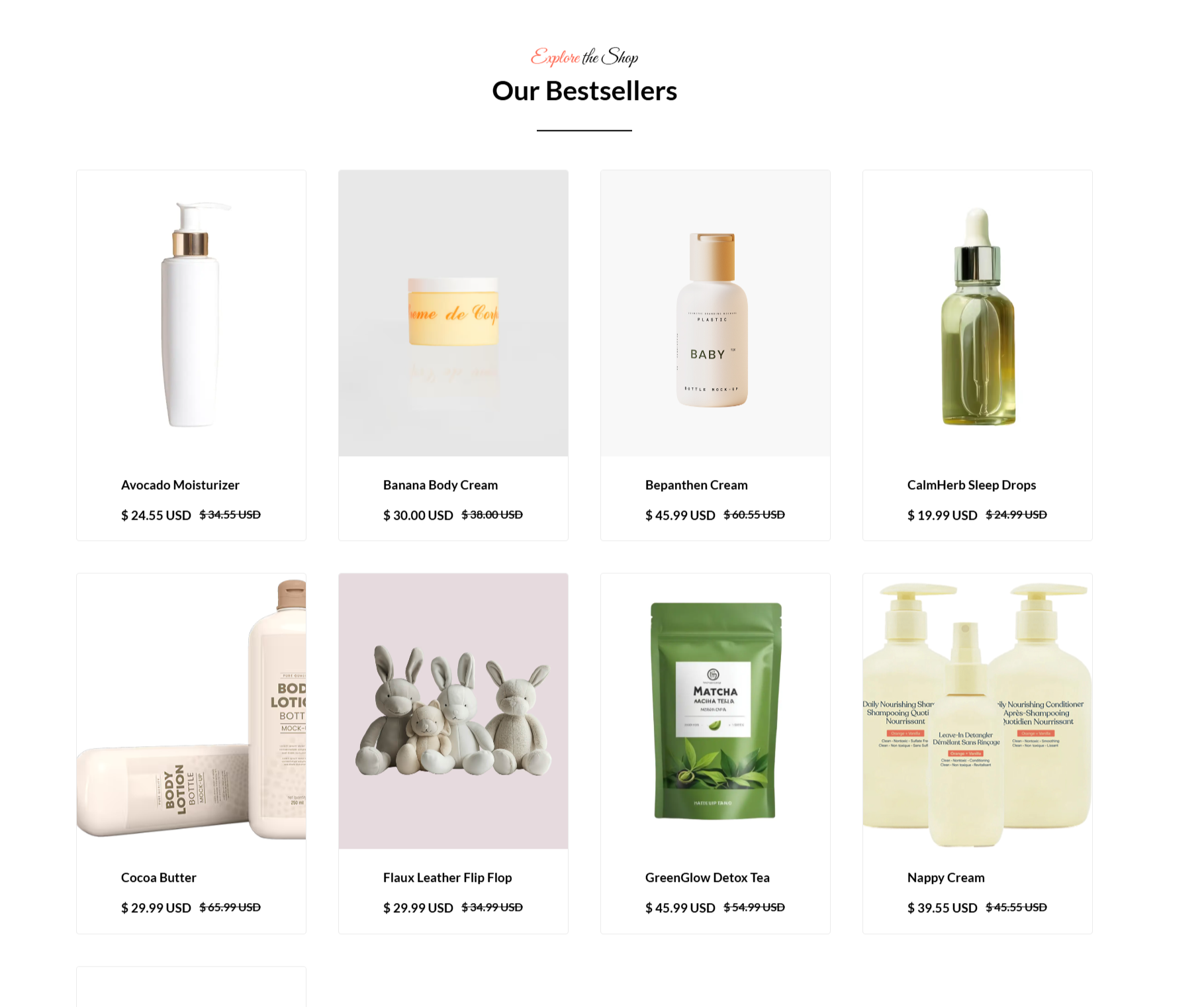 Bella  Beauty & Wellness Ecommerce Website