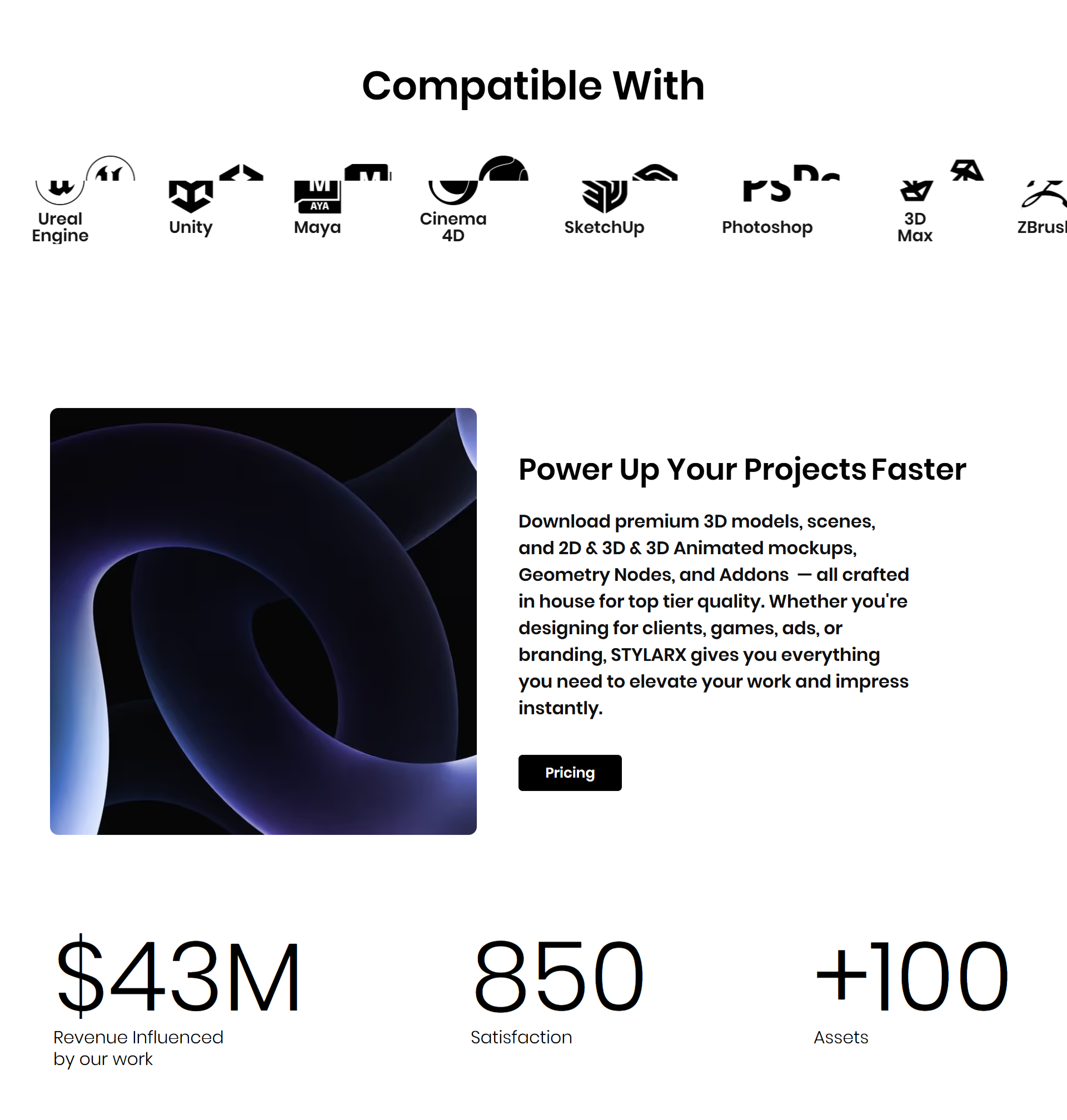 STYLARX  Premium 3D Asset Platform