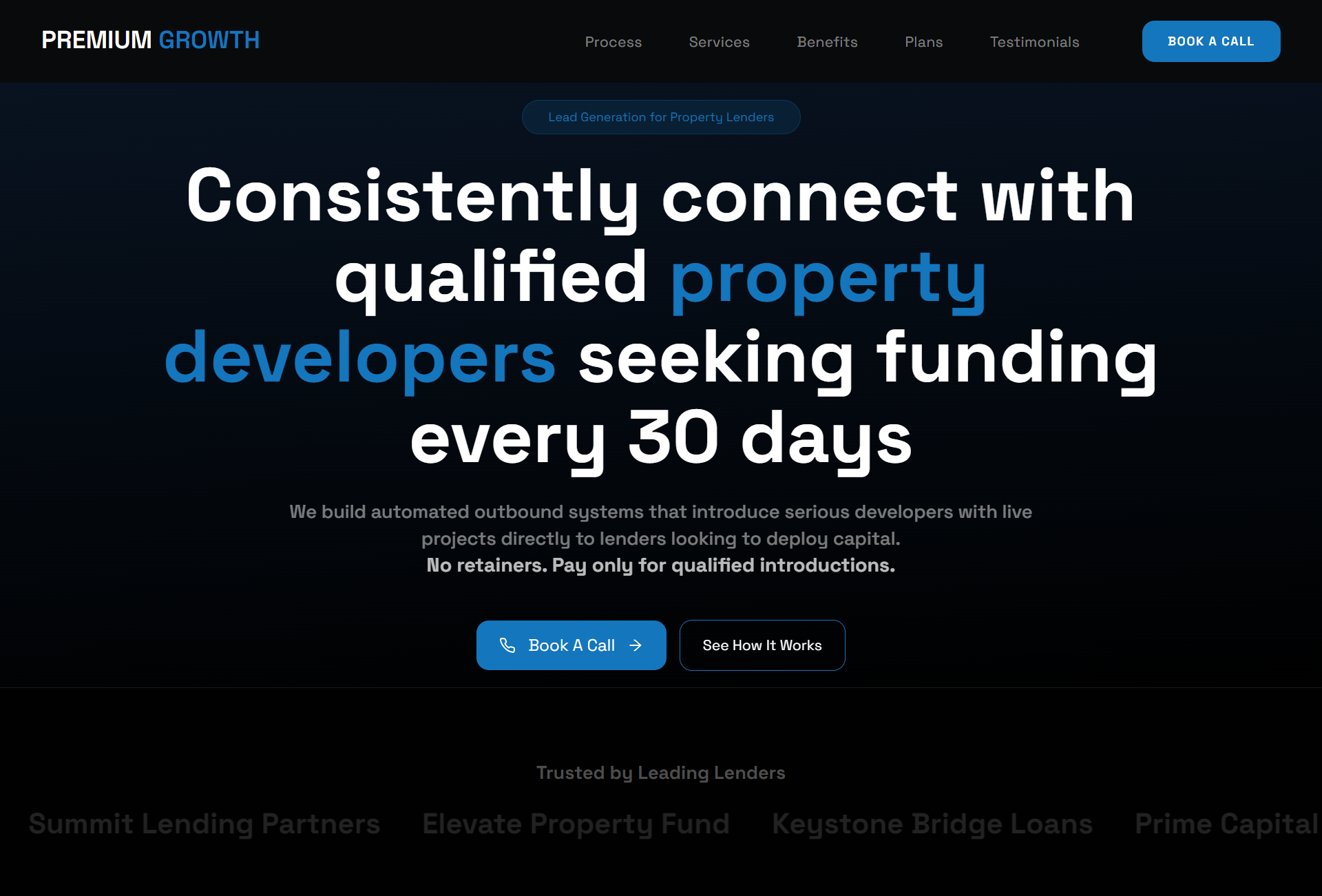 Premium Growth Scheduling & Booking Experience
