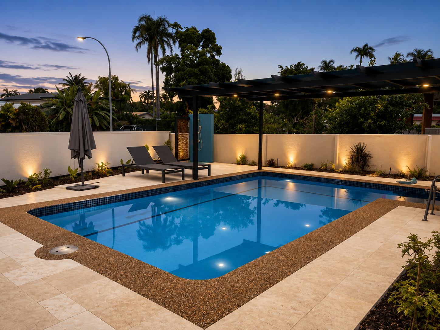 Photo: Outdoor Shower & Screen, Darwin