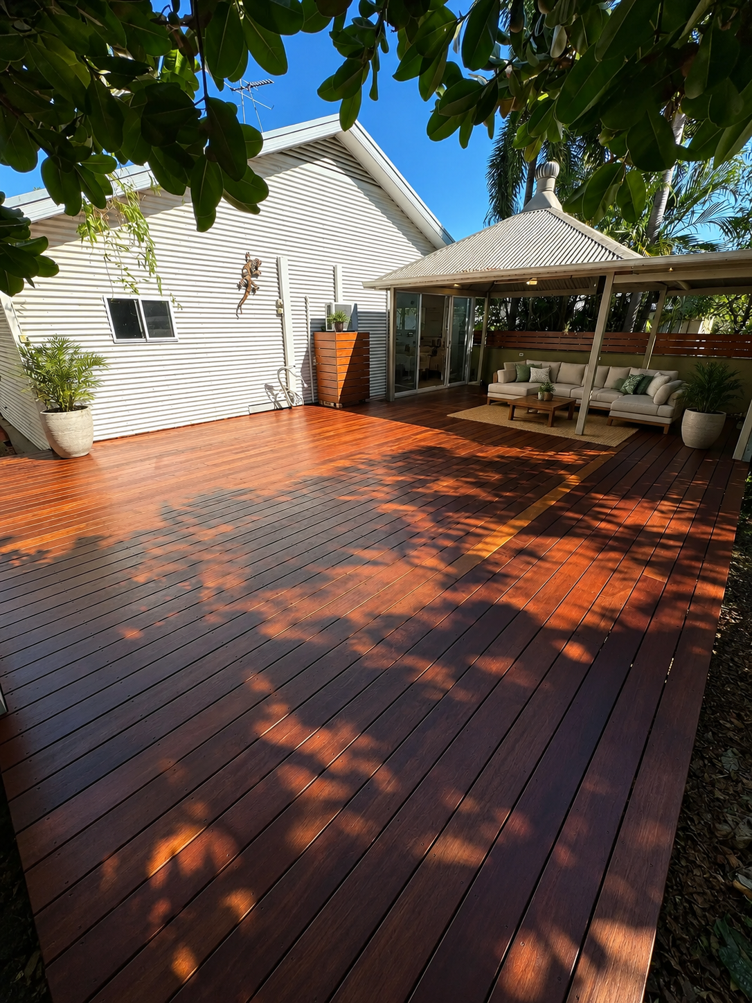 Photo: 140mm Merbau Deck Renovation, Darwin