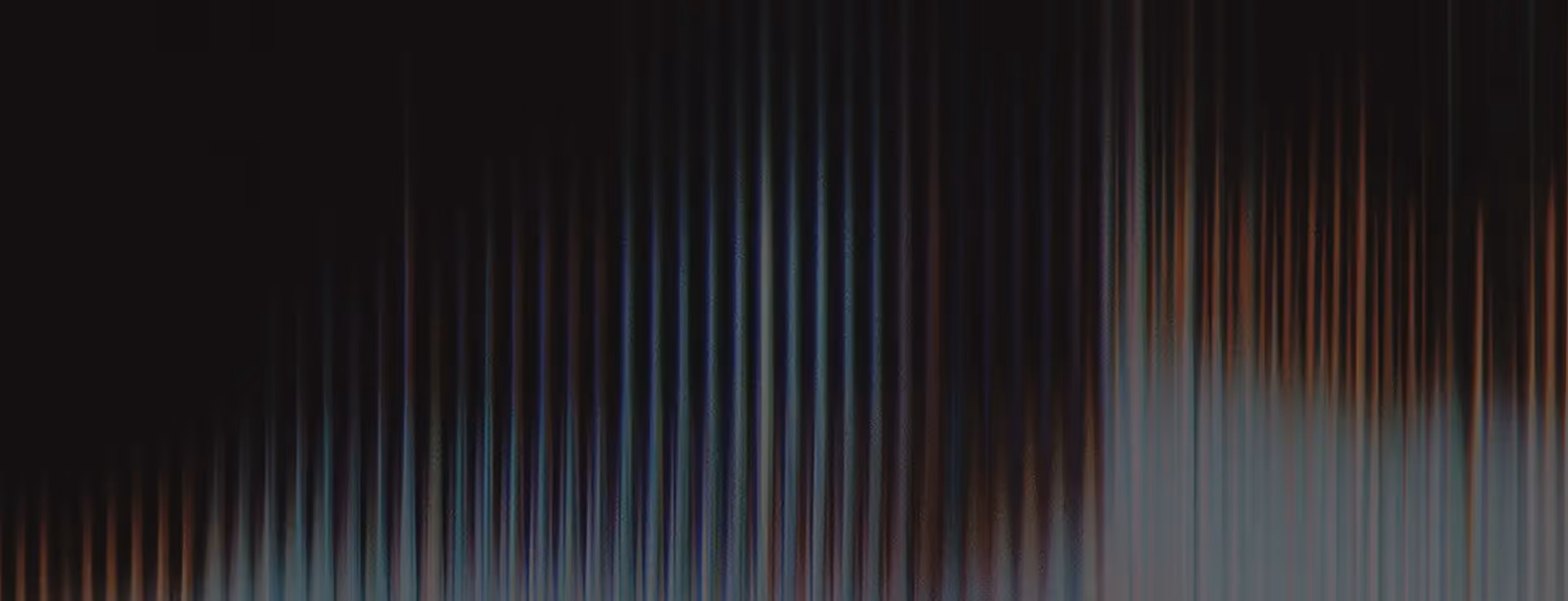 Abstract vertical ripple lines in dark blue, black, and brown with a blurred, textured effect.