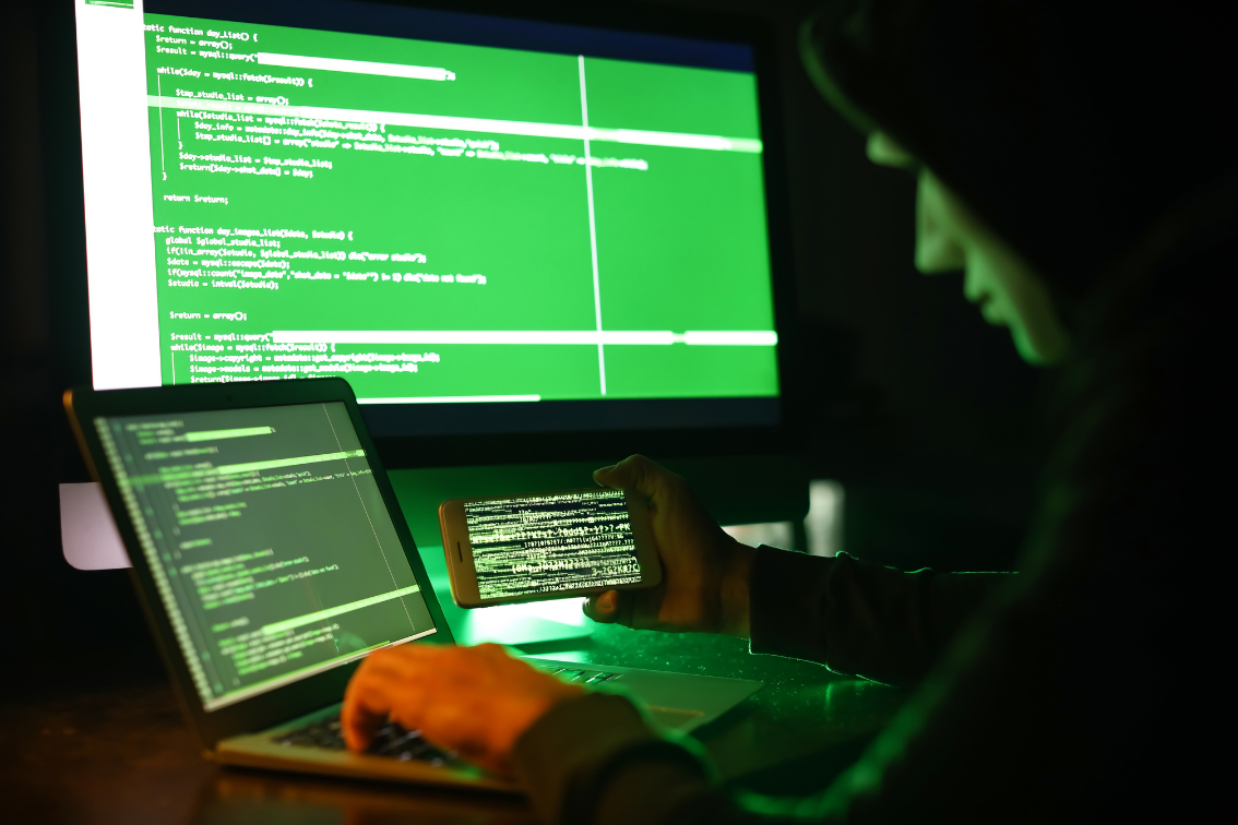 Penetration testing — a security tester at work