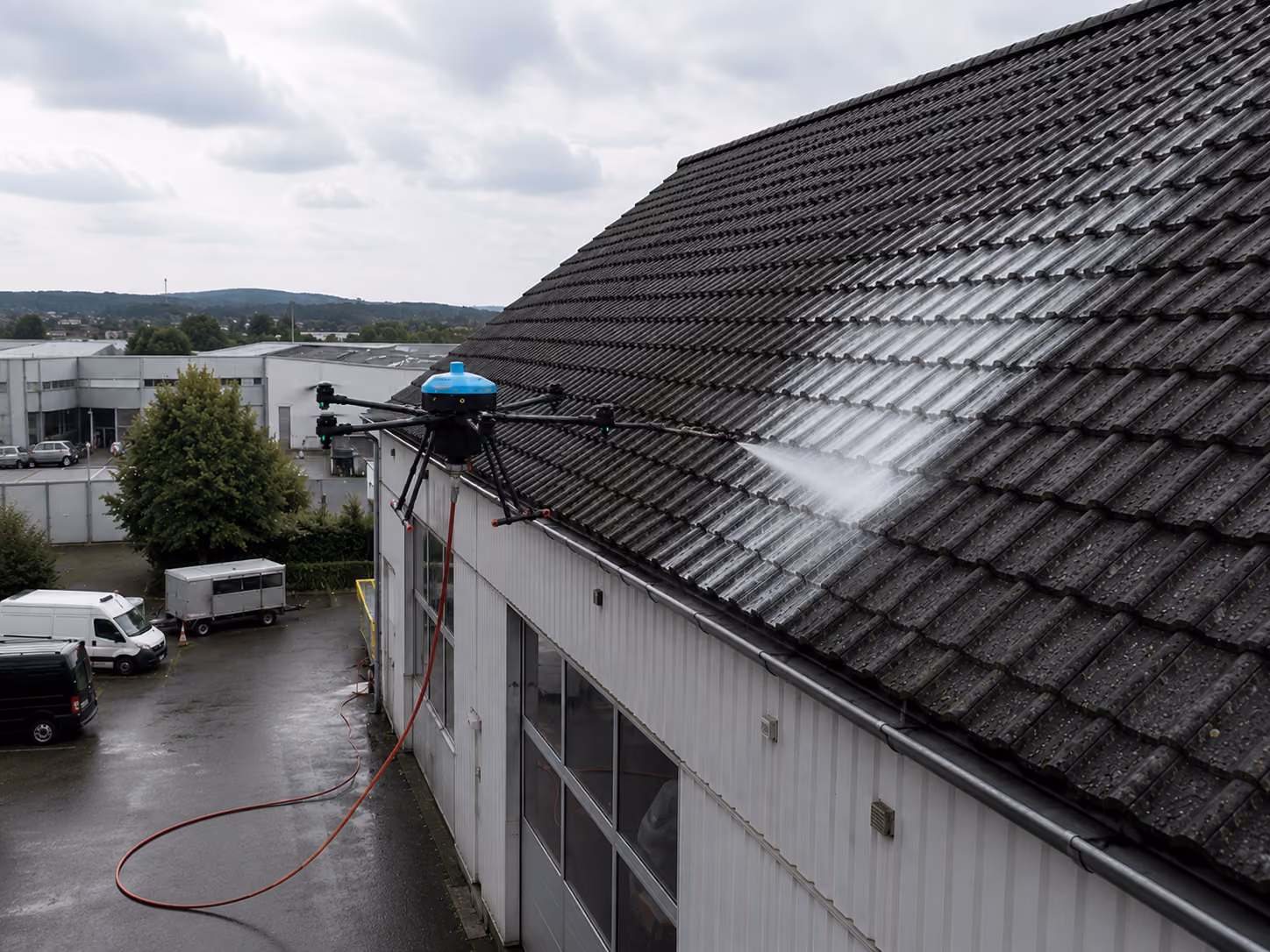 Dachreinigung