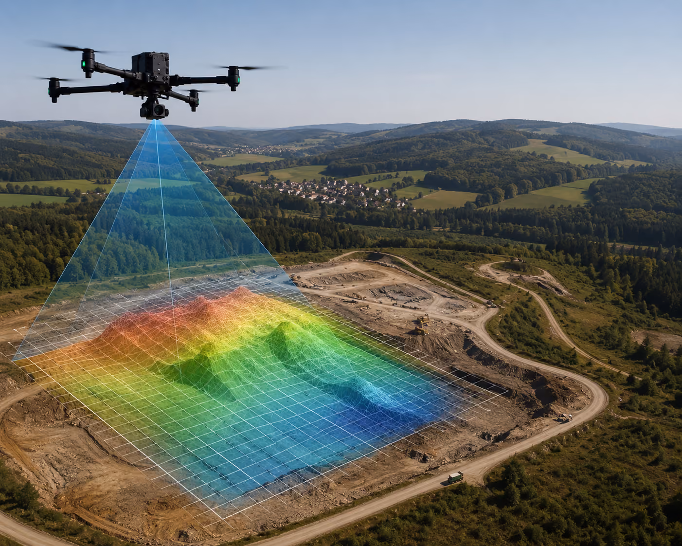 Topografische Vermessung
