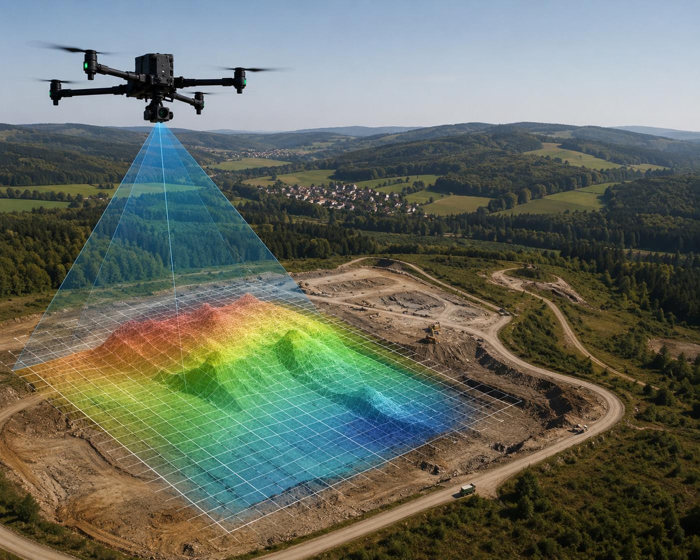Topografische Vermessung