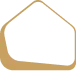 Simple pentagon-shaped outline with brown strokes and transparent center.