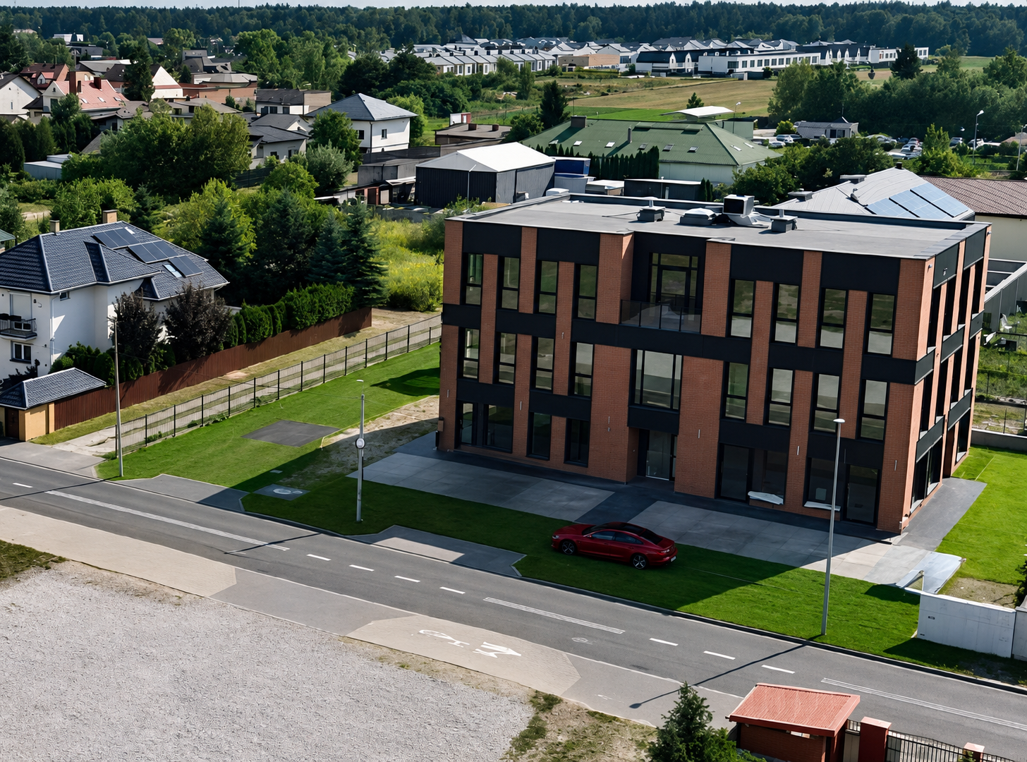 image of company headquarters (for a trucking company)