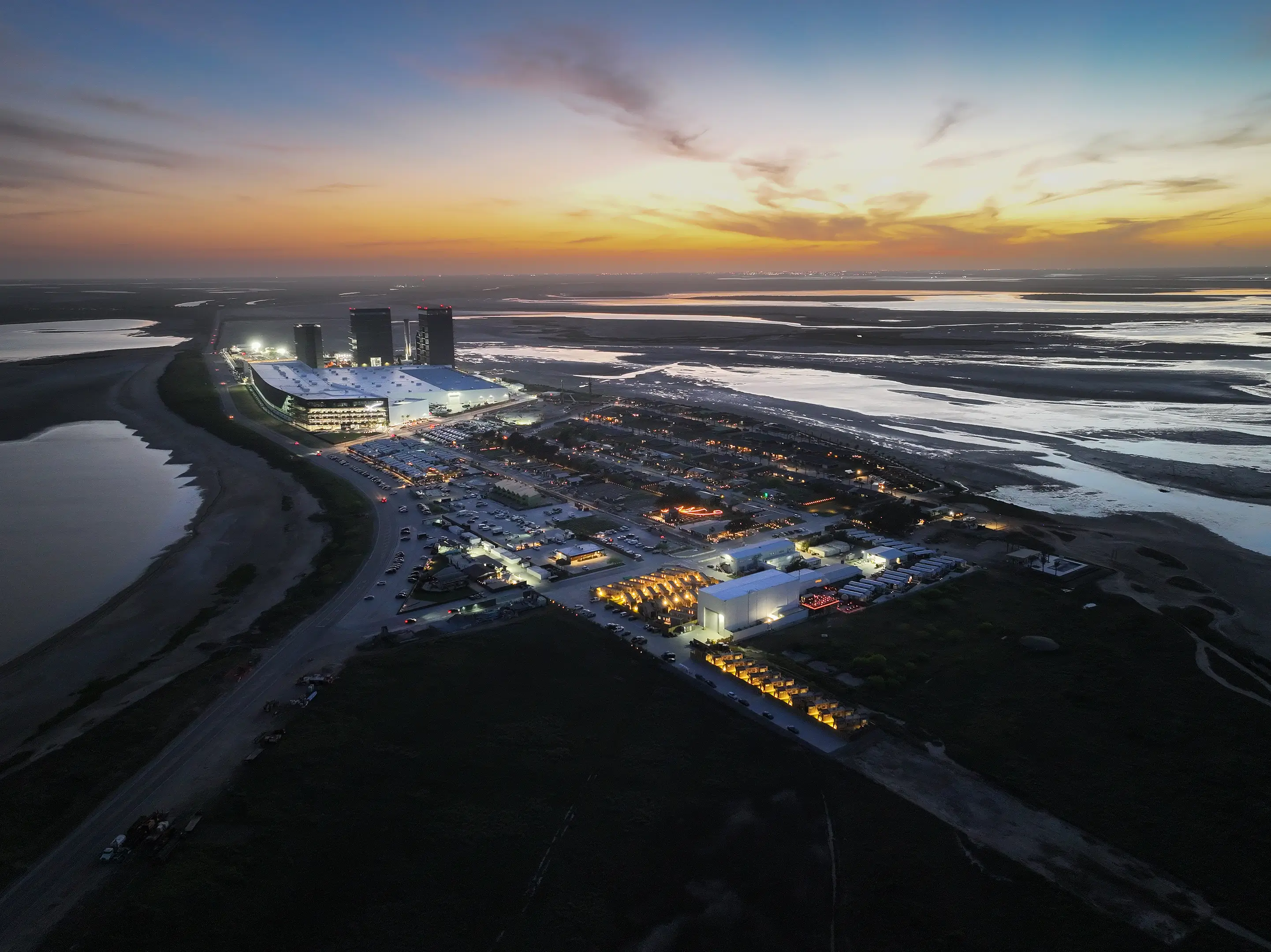 Starbase, SpaceX's launch and production site on the Texas coast.