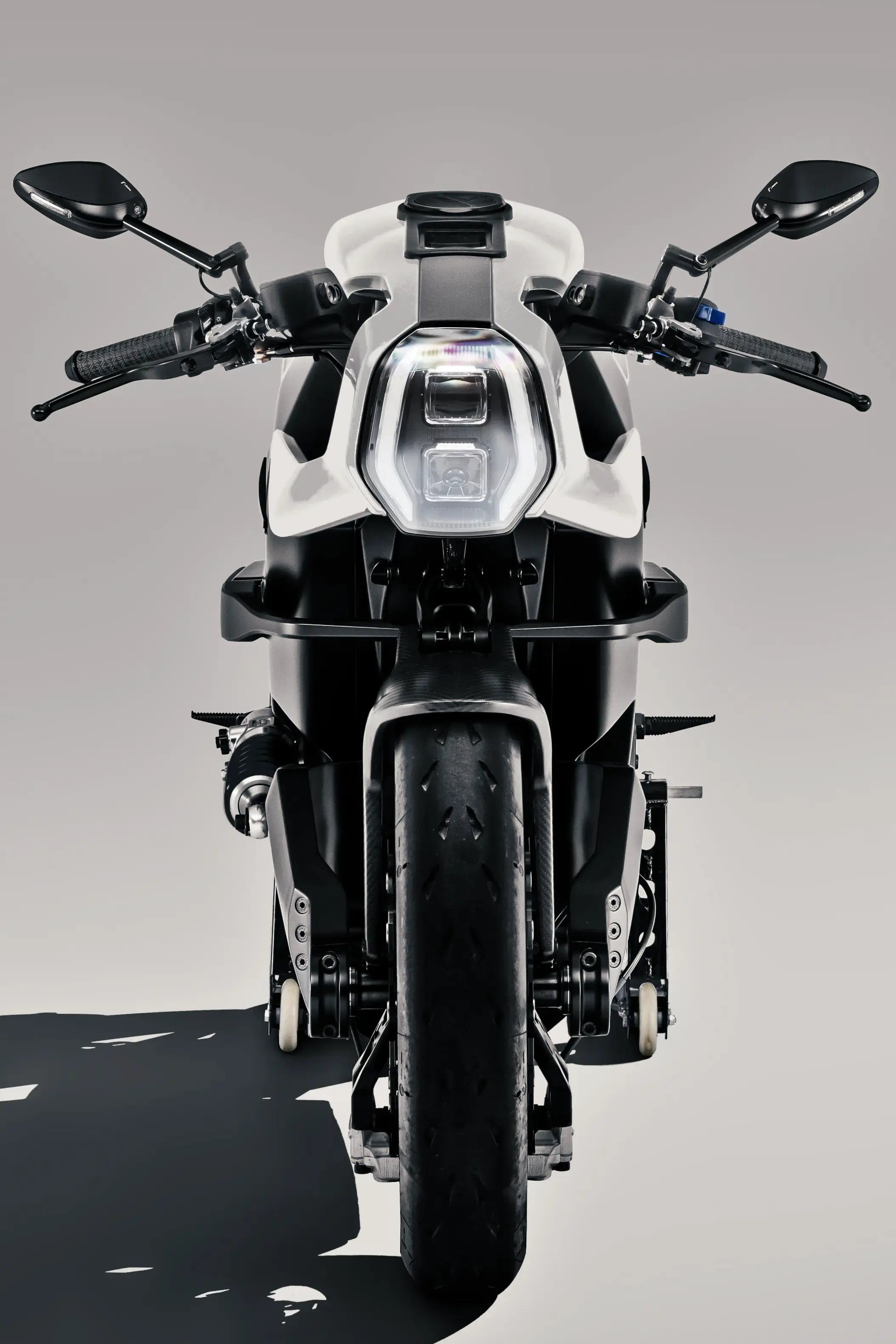 Front view of the Arc Vector with a white top panel