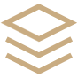 Stacked layers outline icon representing clear aligners