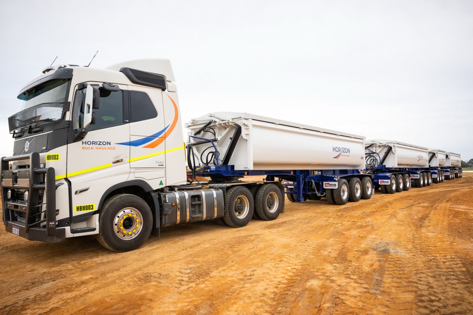 B&J Catalano infrastructure and resource project site in Western Australia.