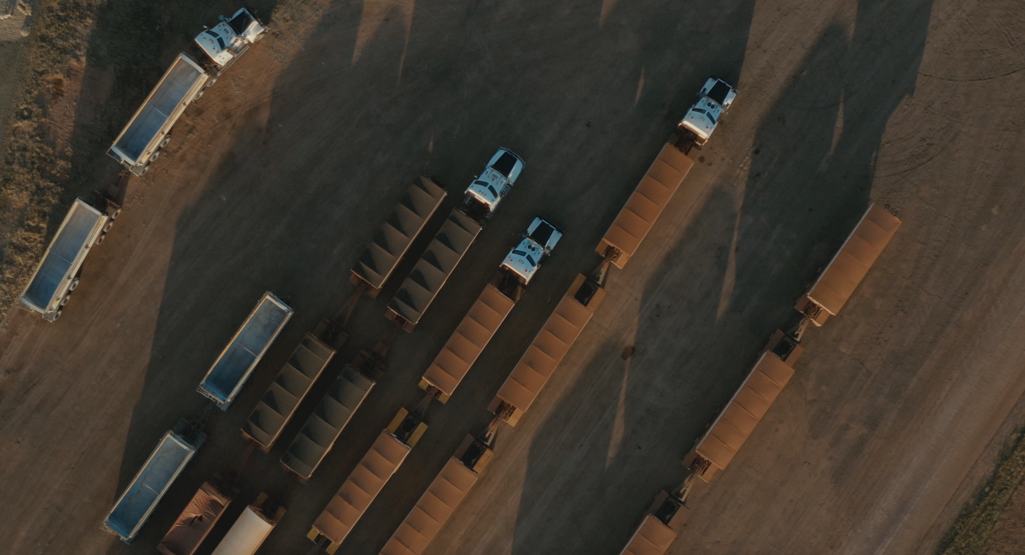 Covalent and MGM lithium concentrate haulage operations in Western Australia.
