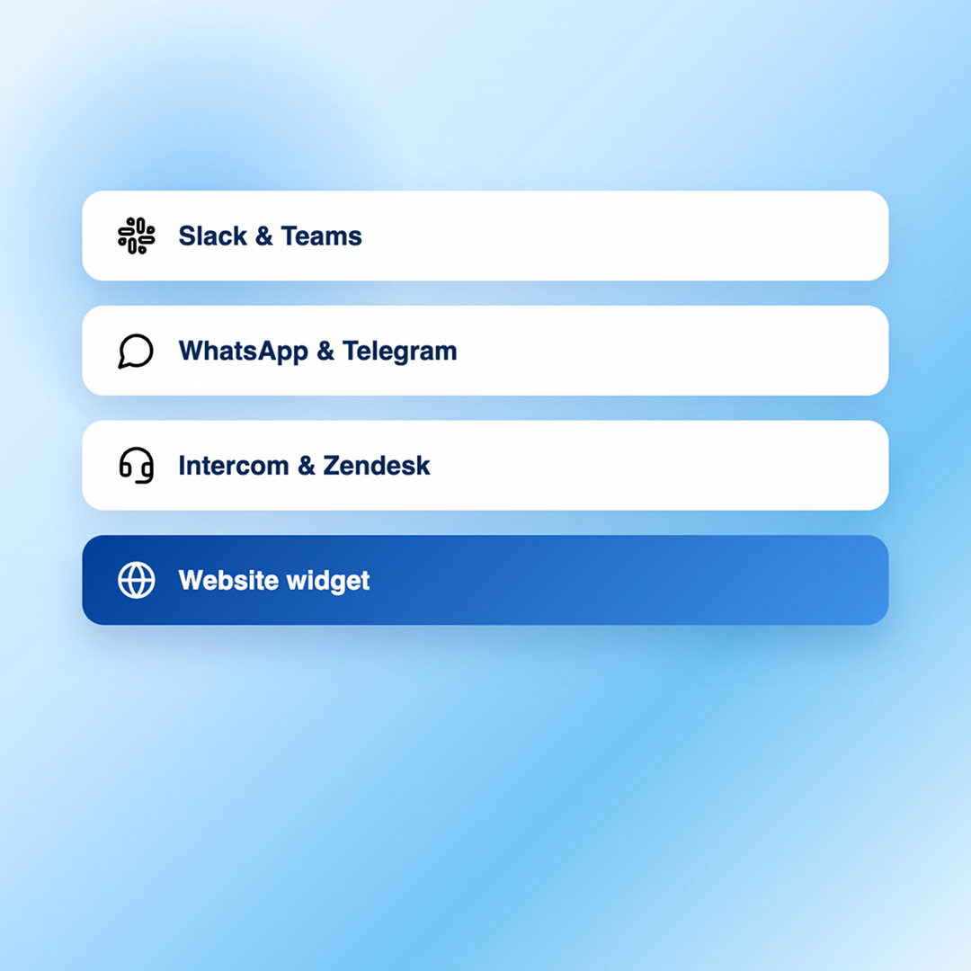 communication channels