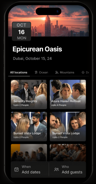 Events and Experiences