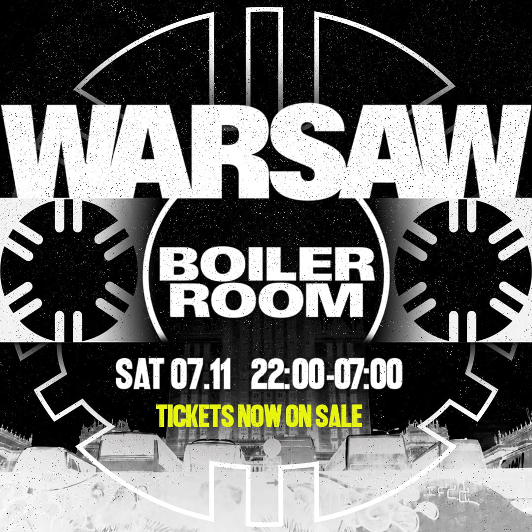 BOILER ROOM WARSAW 2026