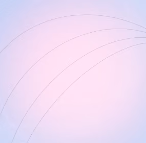 Abstract gradient background blending blue and pink with faint overlapping curved lines.